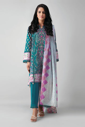 A21356 Blue Khaadi Autumn Collection 2021